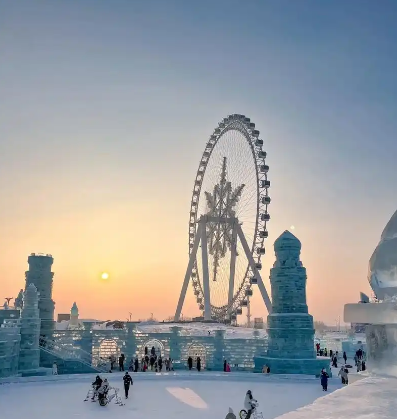 冰雪世界一个浪漫的童年之旅